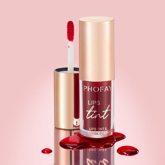 PHOFAY Lip Tint - Long-Lasting Lightweight Stain for Natural Color