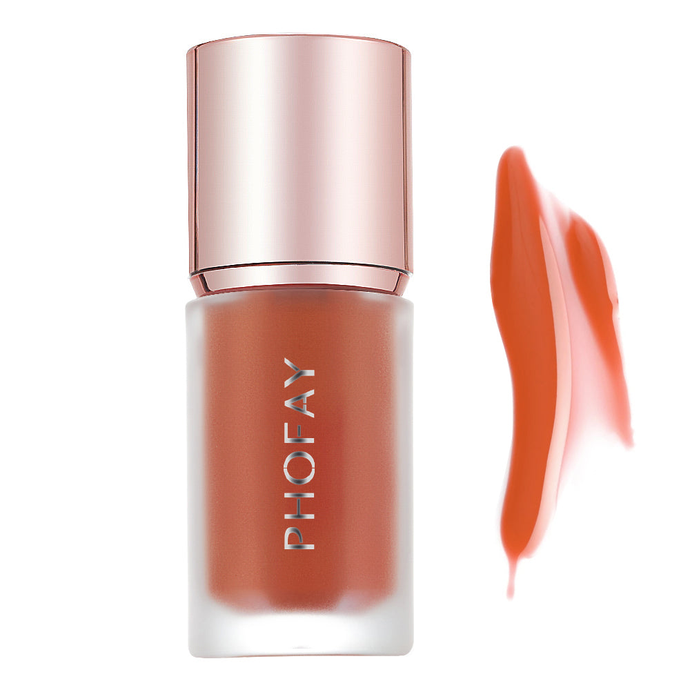 PHOFAY Mousse Liquid Blush - Lightweight Blendable Cream Blush
