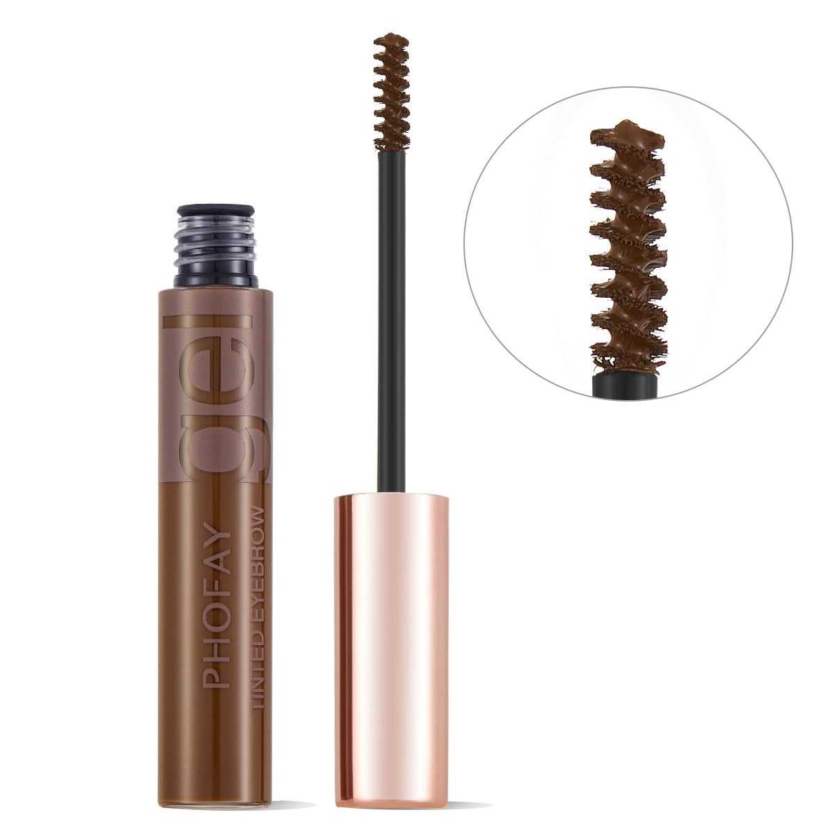 PHOFAY Tinted Eyebrow Gel - Long-Lasting Waterproof Brow Gel