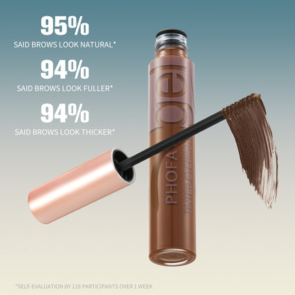 PHOFAY Tinted Eyebrow Gel - Long-Lasting Waterproof Brow Gel