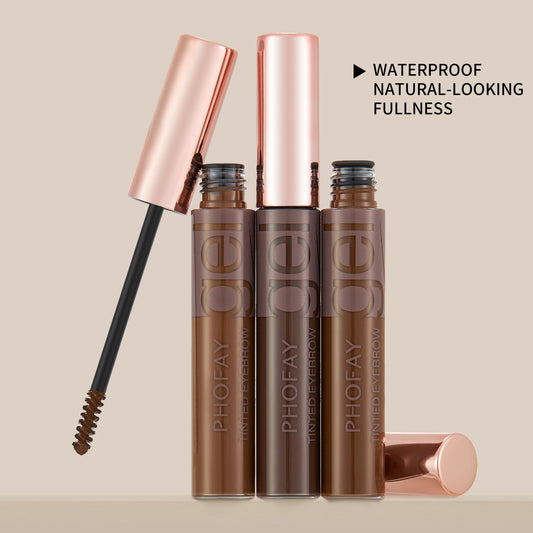 PHOFAY Tinted Eyebrow Gel - Long-Lasting Waterproof Brow Gel