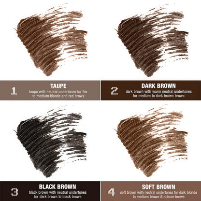 PHOFAY Tinted Eyebrow Gel - Long-Lasting Waterproof Brow Gel