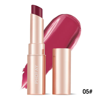 PHOFAY Moisturizing Lipstick - Hydrating Long-Lasting Creamy Lip Color
