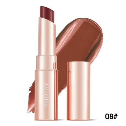 PHOFAY Moisturizing Lipstick - Hydrating Long-Lasting Creamy Lip Color
