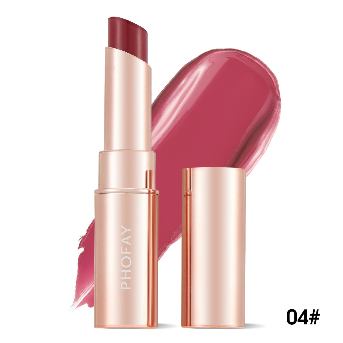 PHOFAY Moisturizing Lipstick - Hydrating Long-Lasting Creamy Lip Color