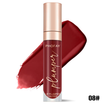 PHOFAY Shiny Lip Plumper Gloss - Volumizing High-Shine Lip Gloss