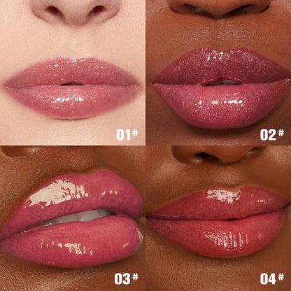 PHOFAY Shiny Lip Plumper Gloss - Volumizing High-Shine Lip Gloss