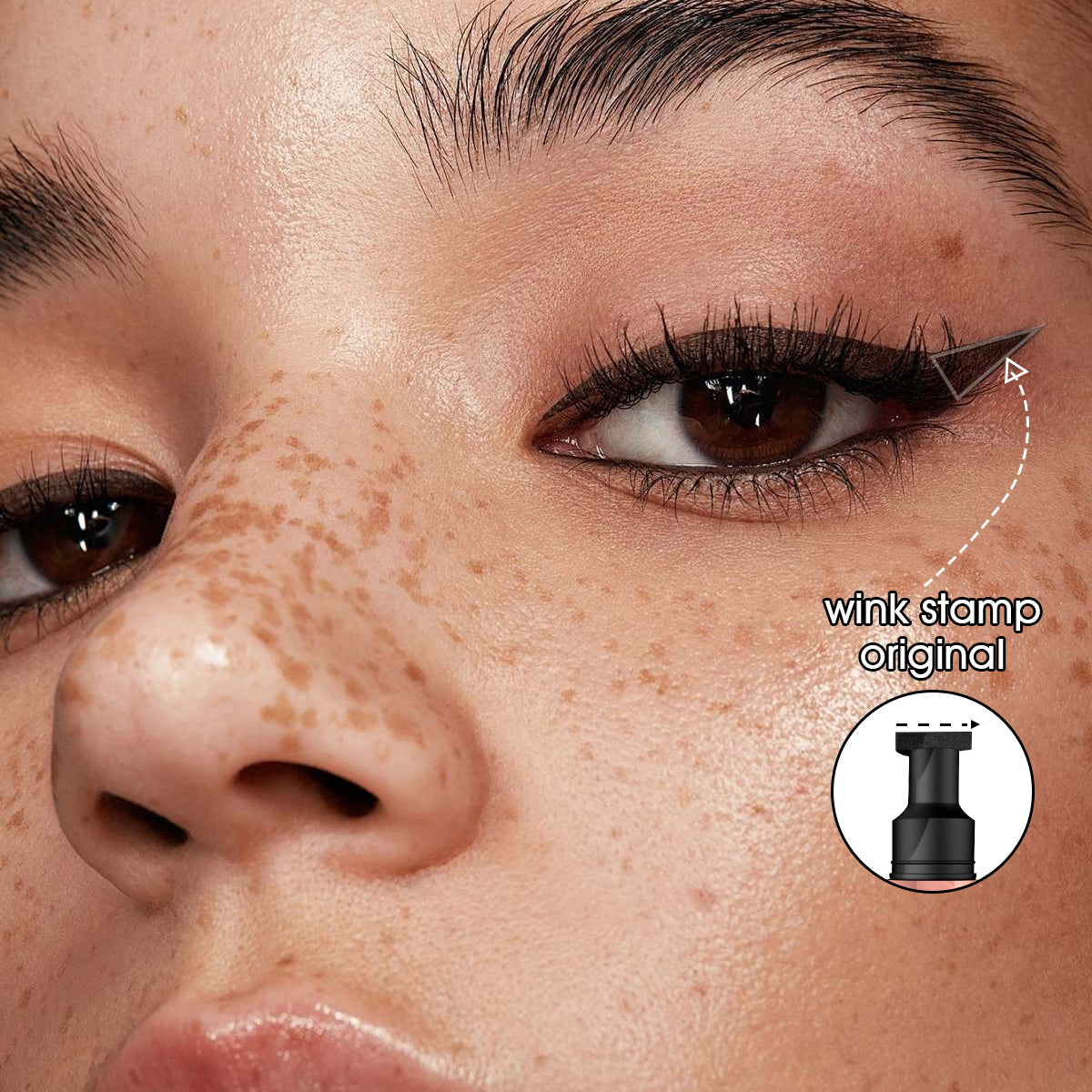 PHOFAY Double Head Liquid Eyeliner - Waterproof Wing Stamp & Precision Liner