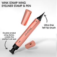 PHOFAY Double Head Liquid Eyeliner - Waterproof Wing Stamp & Precision Liner