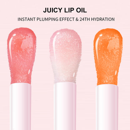PHOFAY Juicy Lip Oil Set - Hydrating Glossy Lip Oil Collection