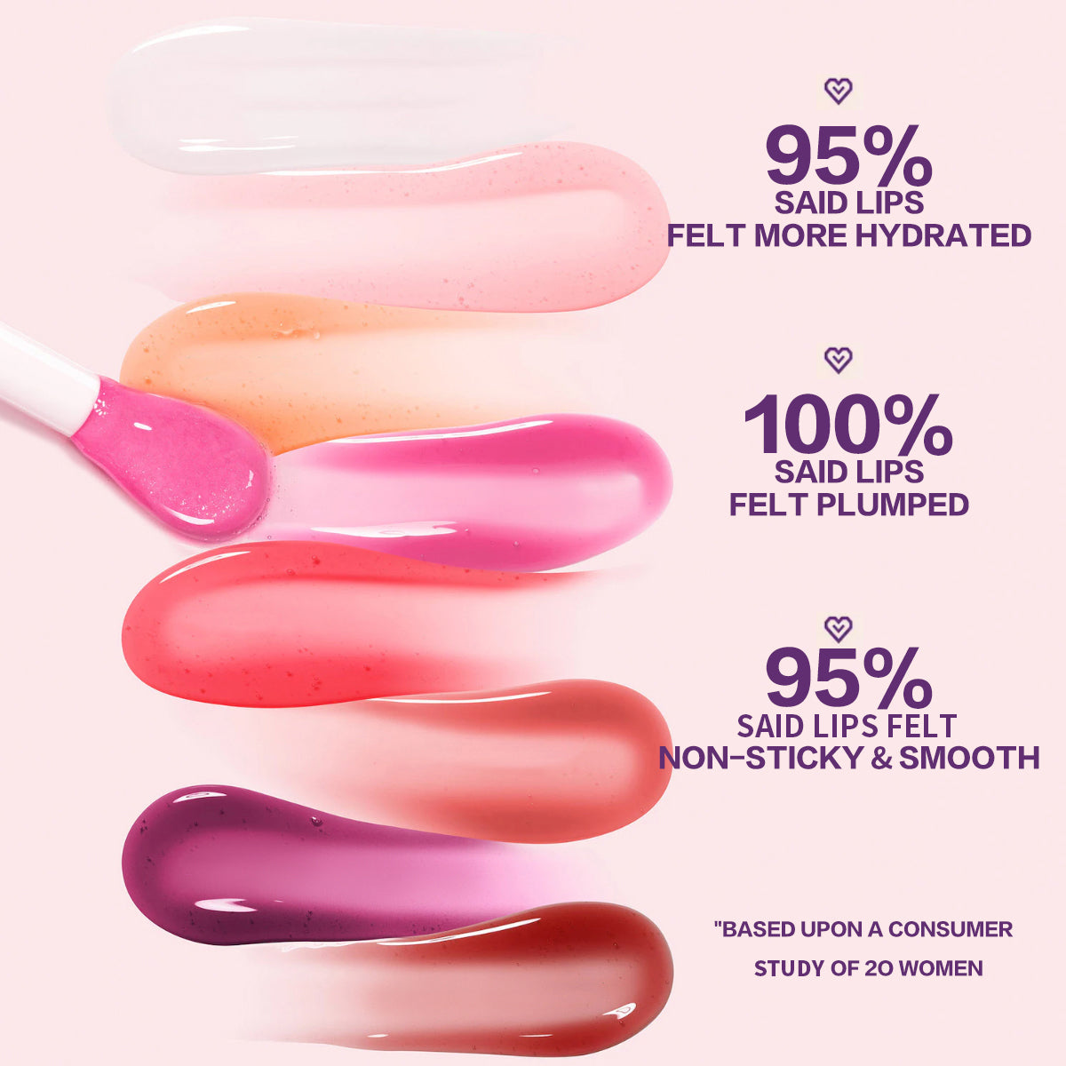 PHOFAY Juicy Lip Oil Set - Hydrating Glossy Lip Oil Collection