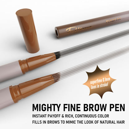 PHOFAY Waterproof Eyebrow Pencil - Long-Lasting Smudge-Proof Brow Definer