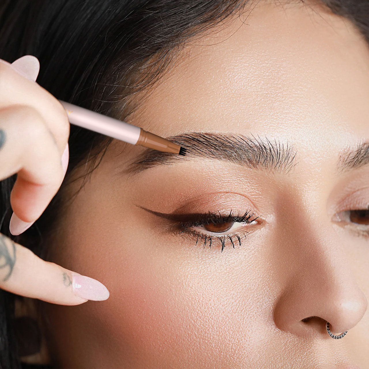 PHOFAY Waterproof Eyebrow Pencil - Long-Lasting Smudge-Proof Brow Definer