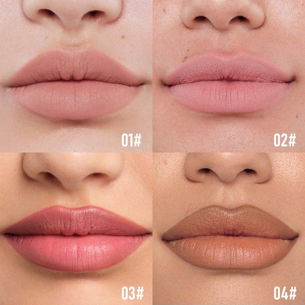 Double Head Non-Stick Lip Gloss - Long-Lasting 2-in-1 Lip Color