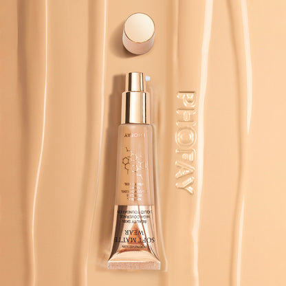 PHOFAY Full Coverage Foundation - Long-Lasting Flawless Liquid Foundation