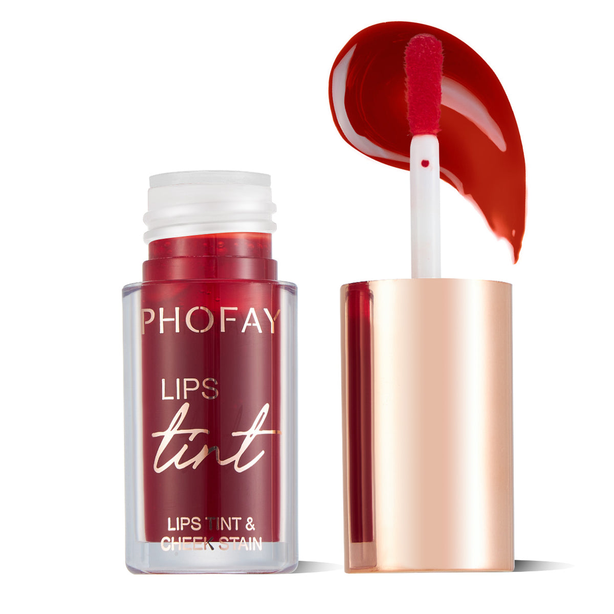 PHOFAY Lip Tint - Long-Lasting Lightweight Stain for Natural Color